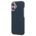 Чехол-накладка Cellis SM009 POSH KEVLAR для "Apple iPhone 16" (dark blue) (234493)#2066654
