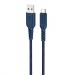 Кабель USB - Micro USB HOCO X59 (2.4A/2m) синий#2061415