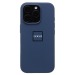 Чехол-накладка ORG Silicone Case SafeMag с анимацией для "Apple iPhone 16 Pro" (denim) (236692)#2066879