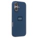 Чехол-накладка ORG Silicone Case SafeMag с анимацией для "Apple iPhone 16" (denim) (236699)#2066849