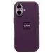 Чехол-накладка ORG Silicone Case SafeMag с анимацией для "Apple iPhone 16" (plum) (236697)#2066839