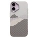 Чехол-накладка Luxo Creative PC  для "Apple iPhone 16" (125) (gray) (235584)#2070831