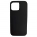 Чехол iPhone 14 Pro Max Silicone Case (c Лого) №18 Черный#2062003