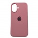 Чехол iPhone 16 Silicone Case (c Лого) №06 Розово-Розовый#2062640