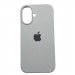 Чехол iPhone 16 Silicone Case (c Лого) №09 Белый#2062637