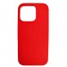 Чехол iPhone 16 Pro Max Silicone Case (c Лого) №14 Красный#2061989