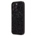 Чехол-накладка - PC071 POSH SHINE для "Apple iPhone 16 Pro" россыпь кристаллов (black) (236539)#2069152