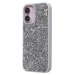 Чехол-накладка - PC071 POSH SHINE для "Apple iPhone 16" россыпь кристаллов (silver) (236542)#2063715