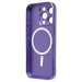 Чехол-накладка - SM020 Matte SafeMag для "Apple iPhone 16 Pro" (purple) (237541)#2067003