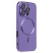 Чехол-накладка - SM020 Matte SafeMag для "Apple iPhone 16 Pro" (purple) (237541)#2067004