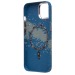 Чехол-накладка Luxo Creative PC  для "Apple iPhone 13" (135) (blue/green) (235870)#2070299