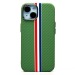 Чехол-накладка Luxo Creative PC  для "Apple iPhone 15" (131) (green/multicolor) (235846)#2070247