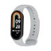 Ремешок - WB13 силикон на кнопке Xiaomi Mi Band 8 (gray) (236229)#2065978