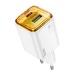 Адаптер Сетевой Hoco N52 USB/Type-C 3A/20W (white) (236356)#2065173