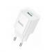 Адаптер Сетевой с кабелем Hoco C145A Charm USB 3A/18W (Micro USB/USB) (white) (236007)#2063400