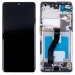Дисплей для Samsung Galaxy S21 Ultra (G998B) модуль с рамкой Серебро - (OLED) (Full Size)#2086163