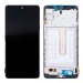 Дисплей для Samsung Galaxy M52 5G (M526B) модуль с рамкой Черный - (OLED) (Full Size)#2080805