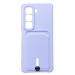 Чехол-накладка - SC304 с картхолдером для "Infinix Hot 50 4G" (light violet) (237576)#2067425