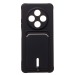 Чехол-накладка - SC304 с картхолдером для "Tecno Spark 30 4G" (black) (237637)#2067421