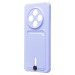 Чехол-накладка - SC304 с картхолдером для "Tecno Spark 30 4G" (light violet) (237639)#2089519