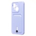 Чехол-накладка - SC304 с картхолдером для "Tecno Spark Go 1/Pop 9 4G" (light violet) (235659)#2089522