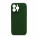 Чехол Silicone Case NEW без лого для Apple iPhone 15 Pro/6.1 (защита камеры) (061) зеленый#2065800