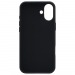 Чехол Silicone Case NEW без лого для Apple iPhone 16 Plus/6.7 (018) черный#2067331