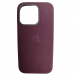Чехол силиконовый Silicone Case MagSafe ORG iPhone 15 с анимацией бархатный бордовый#2067031