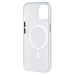 Чехол-накладка - SM038 SafeMag для "Apple iPhone 15" (white/matte transparent) (238588)#2109886