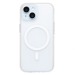 Чехол-накладка - SM038 SafeMag для "Apple iPhone 15" (white/matte transparent) (238588)#2109888