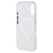 Чехол-накладка - SM038 SafeMag для "Apple iPhone 16" (white/matte transparent) (238594)#2109874