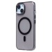 Чехол-накладка - SM039 SafeMag для "Apple iPhone 15" (black/transparent) (238607)#2073681