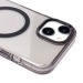 Чехол-накладка - SM039 SafeMag для "Apple iPhone 15" (black/transparent) (238607)#2110028