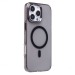 Чехол-накладка - SM039 SafeMag для "Apple iPhone 16 Pro Max" (black/transparent) (238615)#2110027