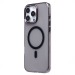 Чехол-накладка - SM039 SafeMag для "Apple iPhone 16 Pro Max" (black/transparent) (238615)#2073679