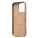 Чехол-накладка ORG SM002 экокожа SafeMag для "Apple iPhone 16 Pro" (desert gold) (238667)#2075677