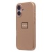 Чехол-накладка ORG SM002 экокожа SafeMag для "Apple iPhone 16" (desert gold) (238668)#2075676