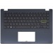 Топ-панель Asus VivoBook E410MA темно-синяя с подсветкой#2067214