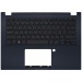 Топ-панель Asus ExpertBook P2451FA синяя (для моделей со сканером отпечатка)#2067210