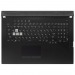 Топ-панель Asus ROG Strix G GL731GW черная с RGB-подсветкой (4-зонная)#2067200