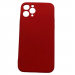 Чехол iPhone 11 Pro Silicone Case 1.5mm Full низ и камера с Лого Красный#2067530
