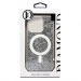 Чехол-накладка - SM029 POSH SHINE SafeMag для "Apple iPhone 14/iPhone 13" россыпь кристаллов(237179)#2070241