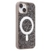 Чехол-накладка - SM029 POSH SHINE SafeMag для "Apple iPhone 15" россыпь кристаллов (gray tit(237169)#2070889