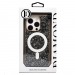 Чехол-накладка - SM029 POSH SHINE SafeMag для "Apple iPhone 16 Pro" россыпь кристаллов (gray(237133)#2070219
