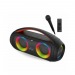 Портативная колонка SMARTBUY ILLUSION (Bluetooth/USB/PD/FM/TF/AUX/LED подсв/микроф/ПДУ/40Вт) черная#2068532