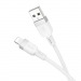 Кабель USB - Apple Lightning HOCO X109 2.4A, 1м белый#2102400