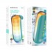 Портативная колонка BOROFONE BR44 (Bluetooth/USB/TF/AUX/5Вт/светящаяся) зеленая#2074827