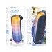 Портативная колонка BOROFONE BR44 (Bluetooth/USB/TF/AUX/5Вт/светящаяся) синяя#2074821