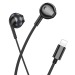 Проводные наушники Hoco M115 Lightning (black)#2074053
