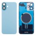 Задняя крышка для iPhone 16 (A3287) в сборе со стеклом камеры Бирюзовый (стекло, монолит, MagSafe, логотип) - Премиум#2103076